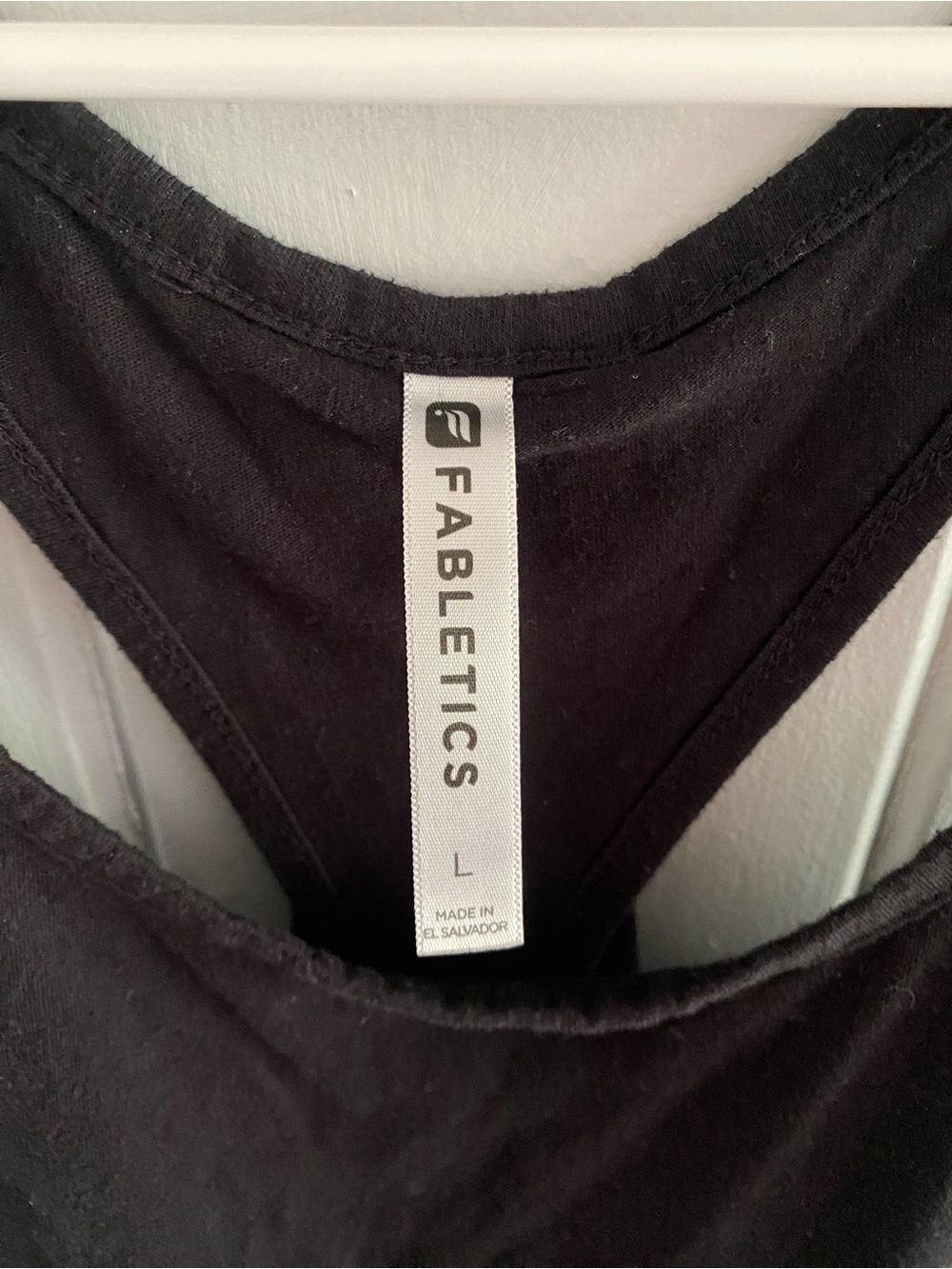 Fabletics Black Racerback Tank - Picture 3 of 3